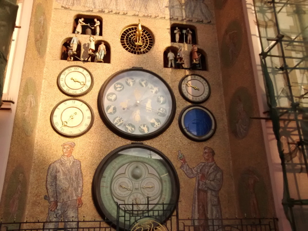 Astronomical clock of Olomouc Townhall clock
