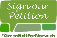 Sign Now - Green Belt for Norwich